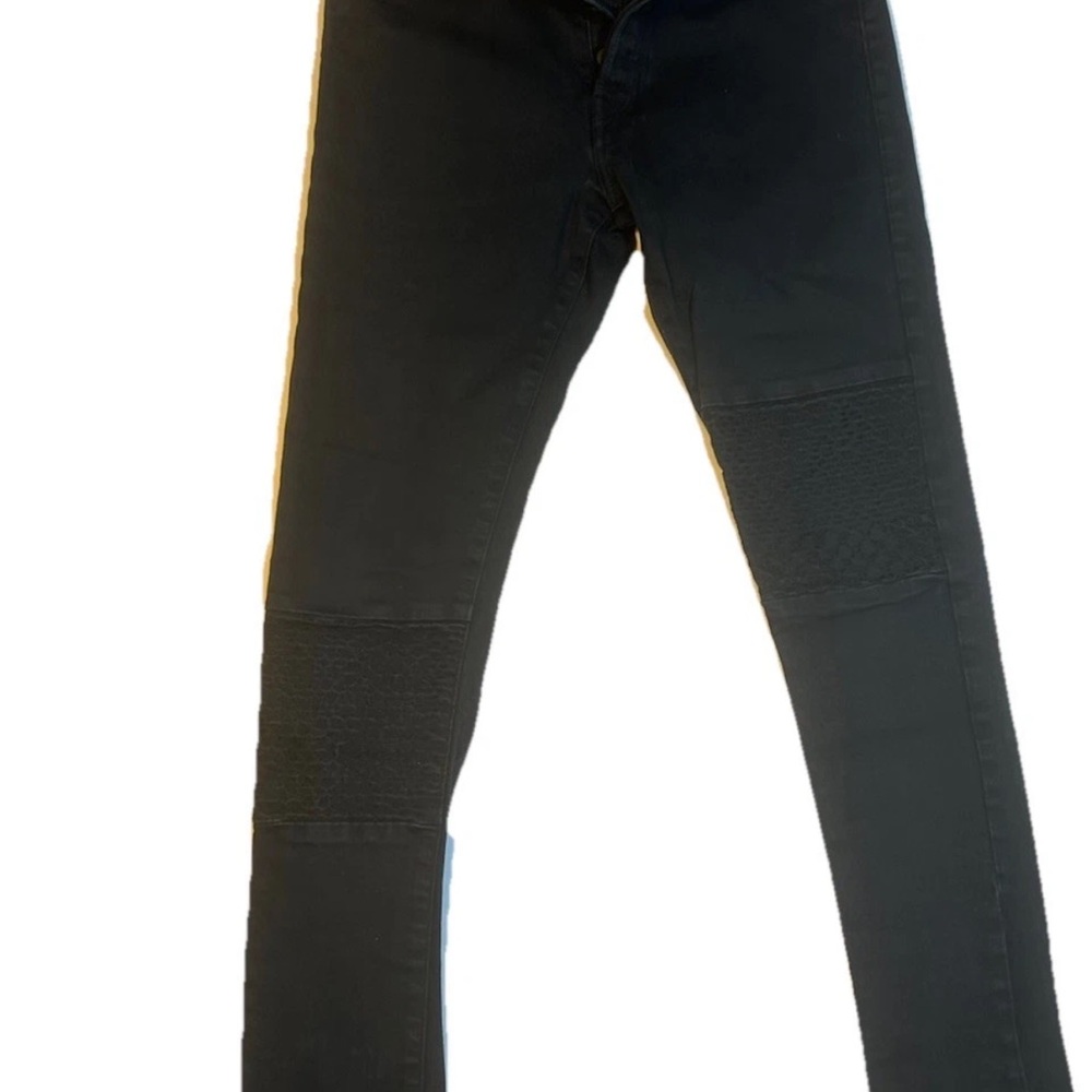 John Elliott Black Skinny Jeans Modern Fit